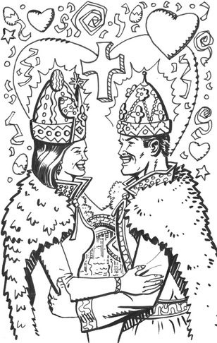 King and Queen Huevo of the Huevos Rancheros Gala